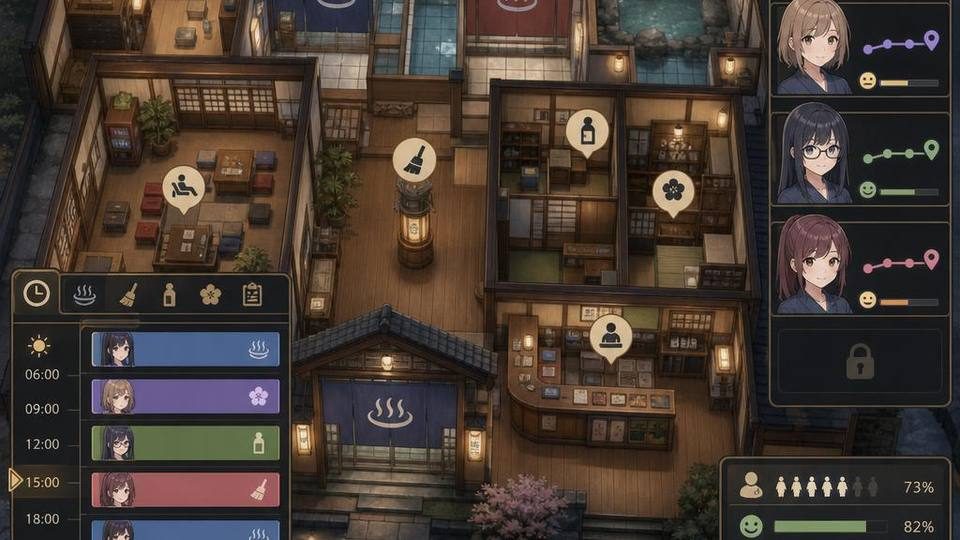 背德浴场 角色养成 玩法截图 7